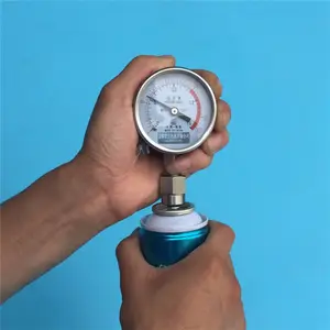 Aerosol pressure tester