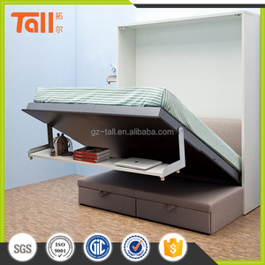 Smart Furniture <strong>Double</strong> Hidden <strong>Folding</strong> Wall <strong>Bed</strong> with Couch Sofa - Product Image 4