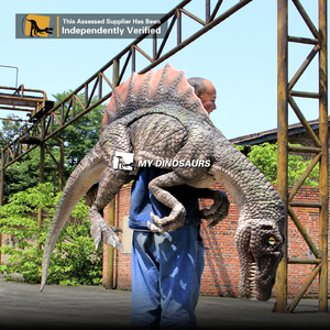 Marionnette à épaule de dinosaure en caoutchouc, nouveau, figurine de chevalière - Product Image 4