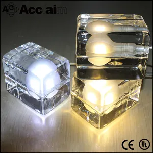 شنغهاي الإبداعية ضوء خمري المنتجات الصناعية توفير الطاقة مكعبات الثلج مصباح للفندق/بار