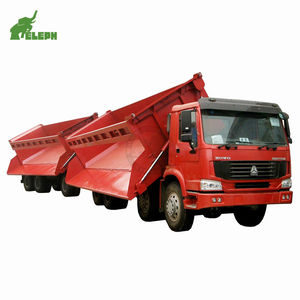 20ft 40ft Conteneur Benne Utilitaire Benne Type Chariot Connecter Semi remorque - Product Image 6