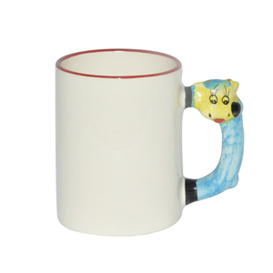 Sunmeta Fuente de la fábrica 11 oz sublimación taza con mango animales - Product Image 1