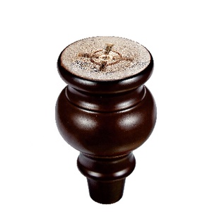 Pieds de canapé en bois personnalisés, pieds massif <span class=keywords><strong>pour</strong></span> Table, meubles antiques, <span class=keywords><strong>pour</strong></span> armoire et lit, 1 pièce - Product Image 1