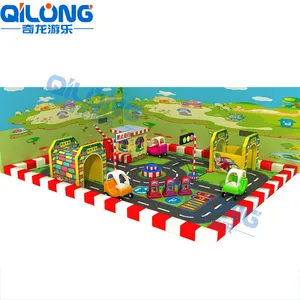 Kids Indoor Playground Mini Traffic Town