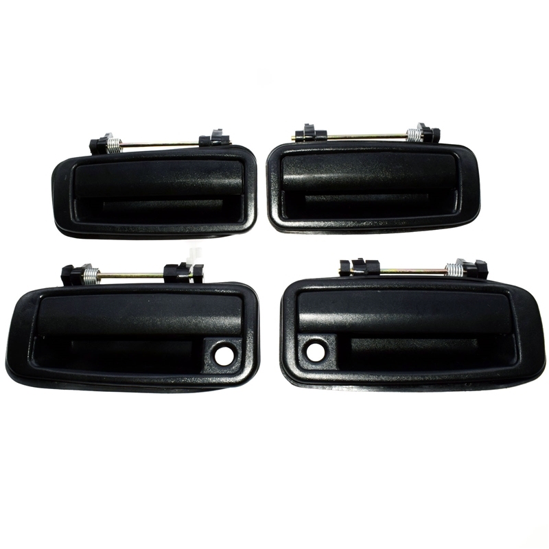 4 Manijas Exteriores Completas Para Puertas Delanteras Y Traseras, Compatibles Con Pontiac Vibe 2003-2008 Y Toyota Corolla