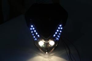 XMT140113 Piezas de Motocicleta, Faro Universal para Motocicleta Dual Sport, Naked Bike, Dirt Bike, MX, para DR-<span class=keywords><strong>Z</strong></span> 400 00-09, Fábrica de China - Product Image 6