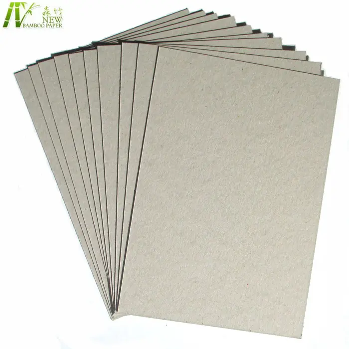 250gsm grigio carta entrambi i lati roll/fogli grigio truciolare di carta