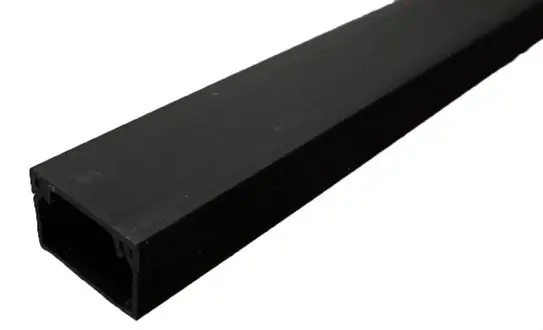 DC Good Price Electrical Black Plastic Cable Trunking Sizes