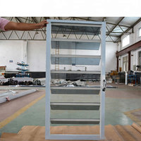 Fenêtres à persiennes en verre / Fenêtre à persiennes en verre / Persiennes en verre aluminium