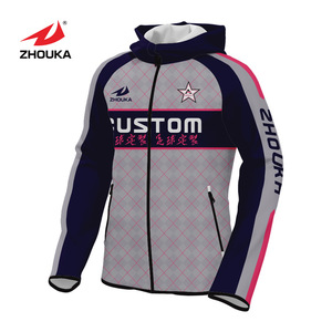 Custom Design sports jacket wear 2019 hot sale Vogue brand uniform wind jacket - Product Image 5