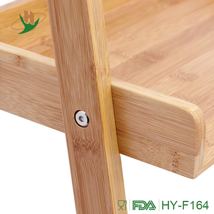 4 яруса экологичные ванная комната древесина бамбуковая лестница полка для полотенец