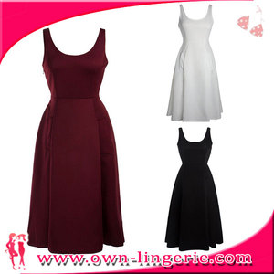Venta caliente chaleco <span class=keywords><strong>de</strong></span> alta cintura hasta la rodilla vestidos <span class=keywords><strong>de</strong></span> las mujeres 50 <span class=keywords><strong>s</strong></span> hepburn vendimia estilos rockabilly vestido - Product Image 1