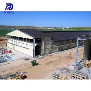 Modern Low Cost Pakistan Poultry Steel Structure Farm House Design For 1000 Chickens