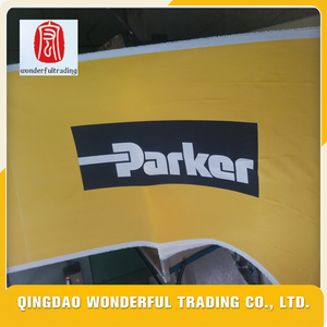 Maravillosa calidad excelente <span class=keywords><strong>marketing</strong></span> publicidad personalizada al aire libre coloridas banderas de nylon - Product Image 4