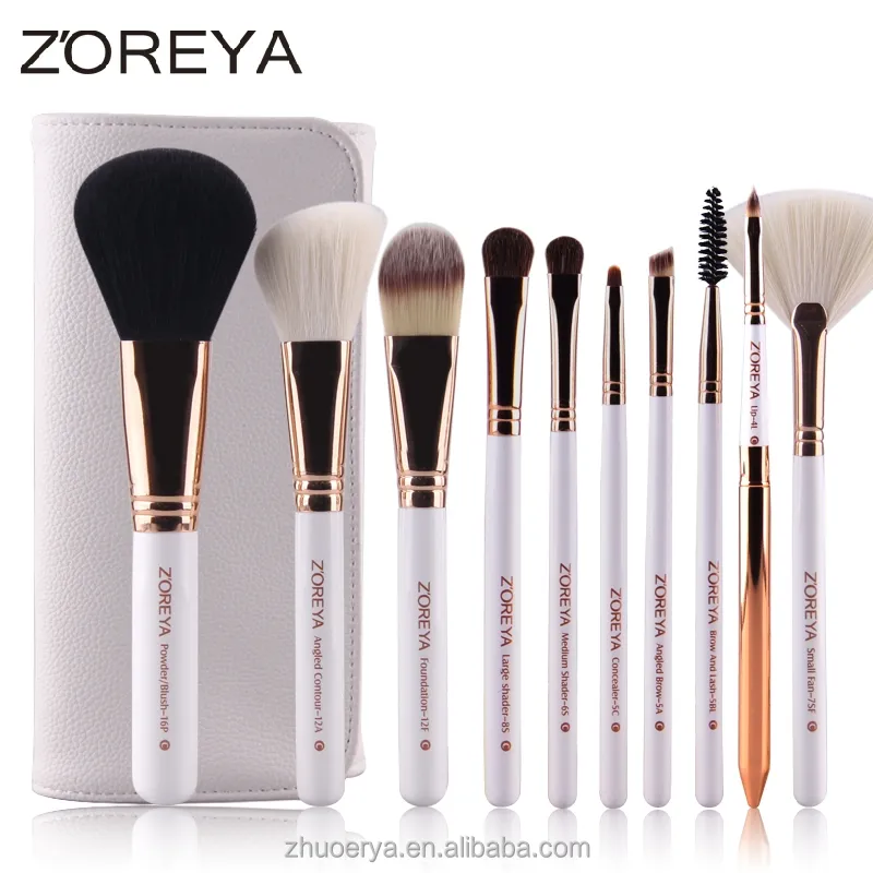 Zoreya 10Pcs Make Up Borstels Groothandel China Kabuki Brush Set