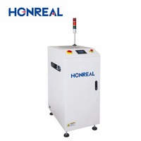 Mezclador de Pasta de Soldadura SMT de Doble Tanque con Agitación Centrífuga y Desaireación Automática de Alta Velocidad HONREAL, 500g*2 Latas