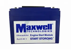 Maxwell-Batterie super condensateur, audio de voiture en graphène, système d'alimentation solaire, maison, 16V, 500F, 12V