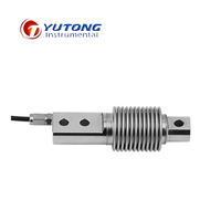 Celda de carga de viga flexible Yutong para tubo corrugado, de acero aleado Keli/acero inoxidable, con capacidad de sobrecarga del 150%, carga nominal de 10-200 kg y tornillo