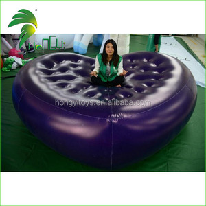 अनुकूलित Inflatable हवाई गद्दा/पीवीसी दिल के आकार Inflatable गद्दे फर्नीचर/दिल के आकार Inflatable बिस्तर - Product Image 1