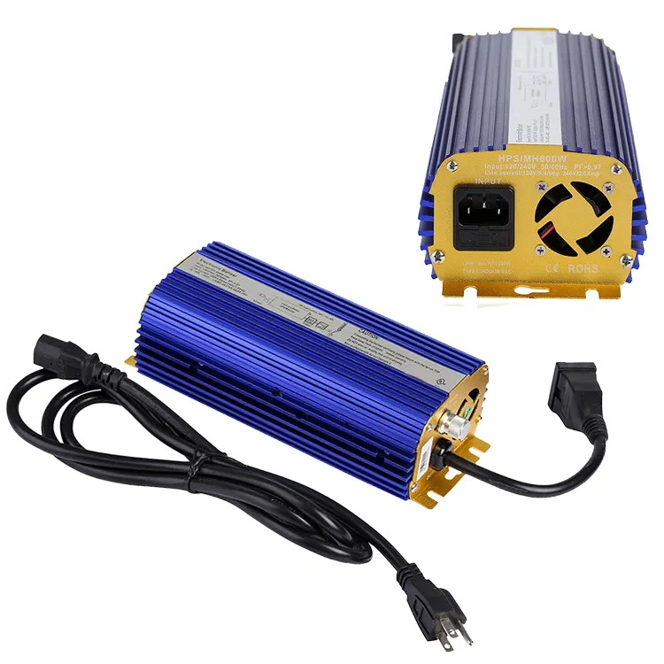 Vente chaude 600W Élèvent La Lumière HPS MH Ballast Numérique Replece 600W Ballast HPS Boîte