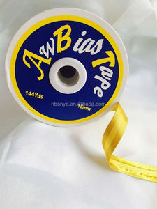 15mm144yds 100% Polyester Satin Bias Băng AW Thương Hiệu Bias Binding Đường Ống BĂNG BĂNG Polyester - Product Image 5