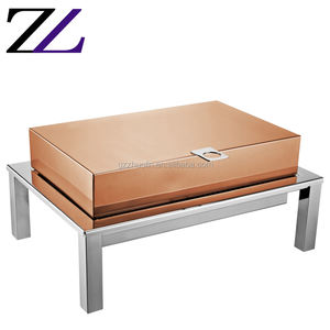 Zhuolin Restaurants Electric Shafing Dish Pas Cher Servierplatt Marmittes 9L Bisagra hidráulica para frotamiento Dish Precio en Dubai - Product Image 3