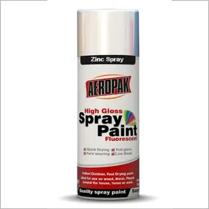 De gros couleurs de bois vernis-Spray de peinture en Zinc acrylique, opaak couleur MSDS pour bois, 400ML