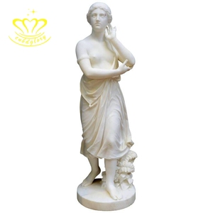 Statue <span class=keywords><strong>de</strong></span> <span class=keywords><strong>femme</strong></span> romaine en marbre sculpté à <span class=keywords><strong>la</strong></span> main jardin extérieur décor à <span class=keywords><strong>la</strong></span> maison jardin extérieur décor à <span class=keywords><strong>la</strong></span> maison Sculpture à vendre - Product Image 1