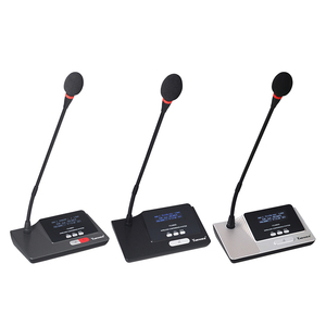 Sistema di Conferenza Wireless Digitale UHF con Microfono Audio/Video, Copertura 60m, 5 Canali (1 Presidente 4 Delegati) YCU892 - Product Image 1