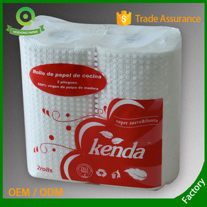 Rouleaux de <span class=keywords><strong>serviettes</strong></span> <span class=keywords><strong>en</strong></span> <span class=keywords><strong>papier</strong></span> de cuisine Maxi imprimés <span class=keywords><strong>en</strong></span> relief biologiques écologiques de haute qualité 2 plis absorbant pâte de bois vierge <span class=keywords><strong>professionnel</strong></span> - Product Image 3