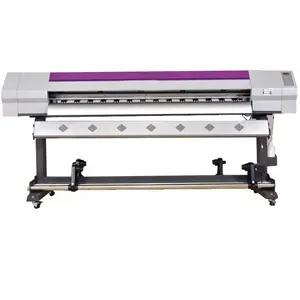Format lebar inkjet mesin cetak model dx5 plotter pemotongan dan printting