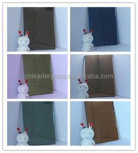 Chine Usine Meilleure Vente 5mm Réfléchissant Vert Nature Verre pour Bâtiment Commercial Mur Rideau Décoration <span class=keywords><strong>Solaire</strong></span> Salle De Bains Extérieure - Product Image 2