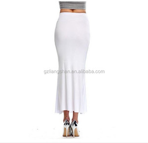 <span class=keywords><strong>Jupe</strong></span> maxi en coton noir, vêtements d'été, plus populaire, jupes longues blanches - Product Image 4
