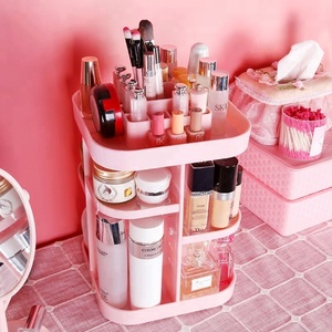 Organiseur de maquillage acrylique rotatif à 360 degrés, boîte de <span class=keywords><strong>rangement</strong></span> de cosmétiques multifonction réglable pour maquillage - Product Image 5