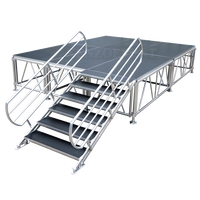 Tragbare Aluminium-Tanzbühne Tanzplattform Tanzfläche