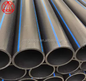Jiangte HDPE Plastic Pipe 20 To 600mm Diameter Pe Pipe For Water German Technology