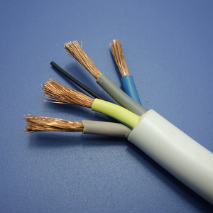 फैक्टरी मूल्य तांबा सीसीए आरवीवी केबल पीवीसी एसी डीसी 3X2.5MM2 इन्सुलेशन पावर केबल पृथ्वी के तार के साथ विद्युत केबल - Product Image 4