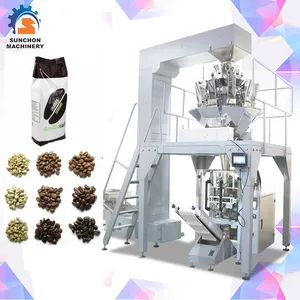 Automatic Pasta / Grain / Coffee Beans Granule Packing Machine Automatic Food
