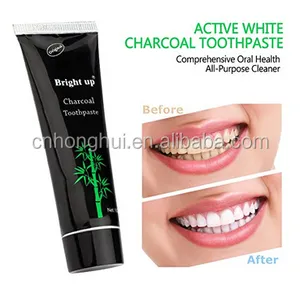 Zuiveringszout tand whitening merken zwart rokers houtskool tandpasta private label halal fluoride gratis tandpasta in india