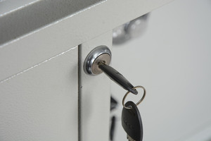 Multi-part Convinnent Office Furniture <strong>Metal</strong> Glass Door <strong>File</strong> Cabinet with Safety Inner <strong>Box</strong> - Product Image 4