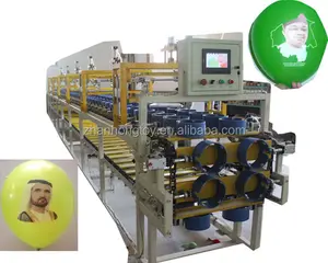 Automatic one side five color balloon printing machine