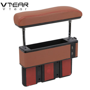 Reposabrazos Central Universal para Coche, Soporte de Codo de Aumento Ajustable con Orificio de Carga USB, Accesorios de Estilo <span class=keywords><strong>Interior</strong></span> para Coche - Product Image 4