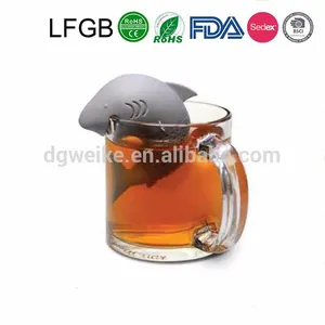 Çay aksesuarları toptan hayvan meyve şekli silikon tea leaf spice gevşek filtre torbası
