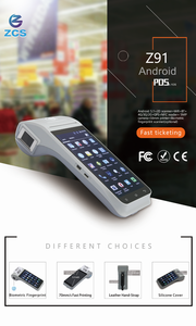 Máy <span class=keywords><strong>POS</strong></span> ZCS Z91 Android Tất Cả Trong Một Được Chứng Nhận Bởi FBI STQC Máy Quét Dấu Vân Tay NFC Cho Vé Xe Buýt - Product Image 6