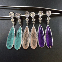 Synthétique de pierre précieuse en quartz vert, nouvelle collection, cristal de couleur, avec croix yeux de chat, vente en gros
