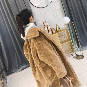 Xitufonction — manteau de cisaillement, grande taille, en fourrure, pour femme - Product Image 6