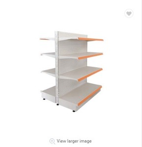 Étagères de supermarché en acier, rayonnages à poutres réglables <span class=keywords><strong>avec</strong></span> protection contre la corrosion, 4 niveaux, certifiées ISO9001, revêtement en poudre pour les magasins - Product Image 5