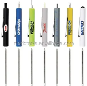 pocket screwdriver Slotted flat head Phillips cross magnetic head