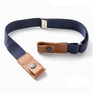 Enfants En Gros Personnalisé Coloré Sans Boucle de Libération Rapide de Bout Droit <span class=keywords><strong>Élastique</strong></span> <span class=keywords><strong>Ceinture</strong></span> Pour Jeans - Product Image 5