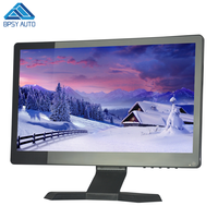 Monitor de TV LCD TFT de Pantalla Ancha 16:9, Monitor de Computadora LED de 15.6 Pulgadas con Puerto de TV